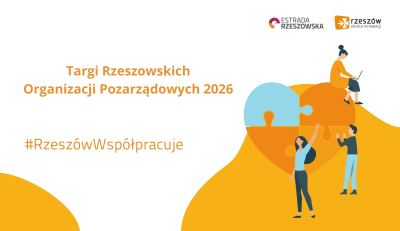 grafika promująca Targi Rzeszowskich Organizacji Pozarządowych 2026